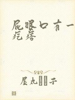 屁眼口有一个硬疙瘩