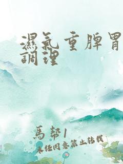 湿气重脾胃怎么调理