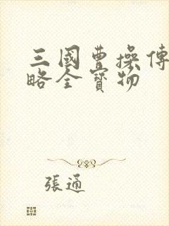 三国曹操传全攻略全宝物