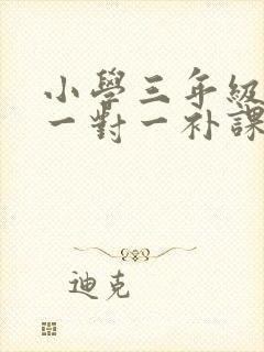 小学三年级数学一对一补课多少钱