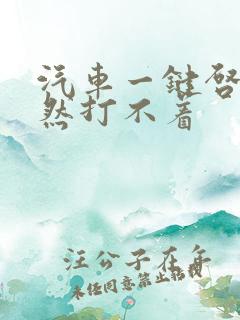 汽车一键启动突然打不着