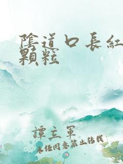 阴道口长红色小颗粒