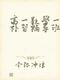 高一数学一对一补习辅导班