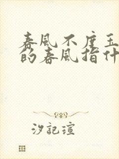 春风不度玉门关的春风指什么风