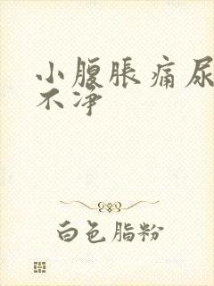 小腹胀痛尿频尿不净