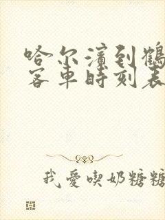 哈尔滨到鹤岗的客车时刻表查询