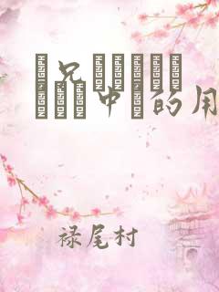 お兄ちゃんはおしまい中は的用法