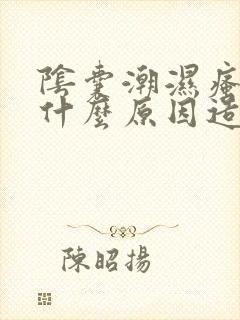 阴囊潮湿瘙痒是什么原因造成的,怎么治疗