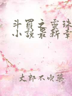 斗罗之灵珠神剑小说最新章节目录