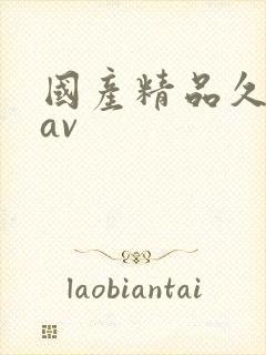 国产精品久久 av