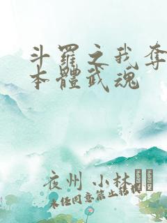 斗罗之我夺舍了本体武魂