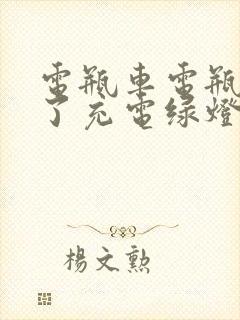 电瓶车电瓶没电了充电绿灯怎么回事