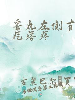 睾丸左侧有个硬疙瘩疼