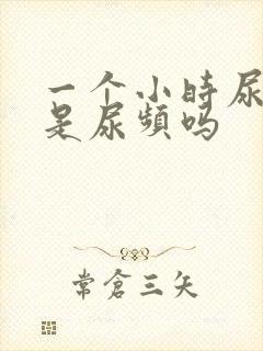 一个小时尿一次是尿频吗