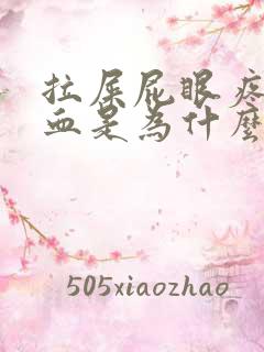 拉屎屁眼疼还有血是为什么