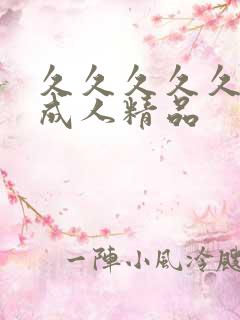 久久久久久久久成人精品