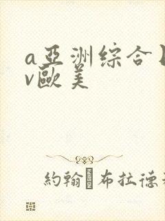 a亚洲综合日韩v欧美