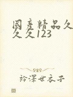 国产精品久久久久久123