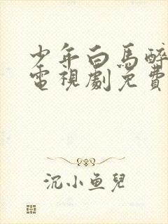 少年白马醉春风电视剧免费全集播放