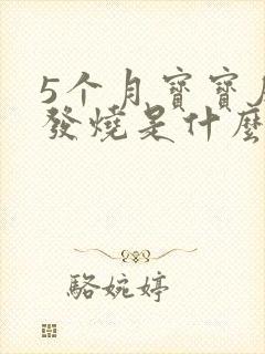 5个月宝宝反复发烧是什么原因引起的