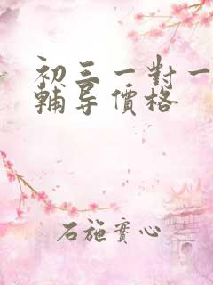 初三一对一家教辅导价格