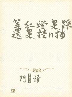 等红灯是踩刹车还是挂n挡