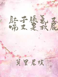 肚子胀气又是打嗝又是放屁