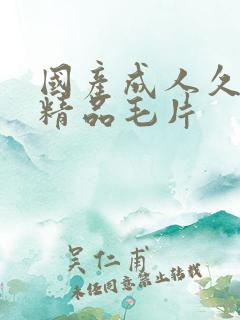 国产成人久久久精品毛片