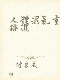 人体湿气重怎样排湿