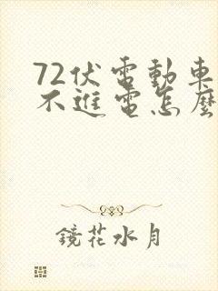 72伏电动车充不进电怎么办