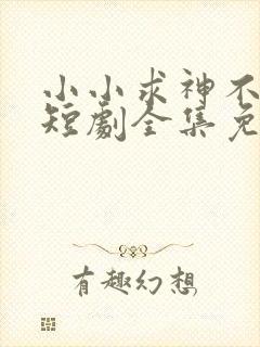 小小求神不好惹短剧全集免费