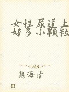 女性尿道上起了好多小颗粒