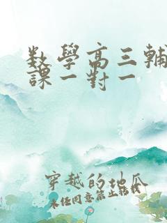 数学高三辅导网课一对一