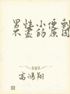 男性小便刺痛尿不尽的原因