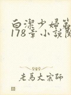 白洁少妇第1一178章小说阅读