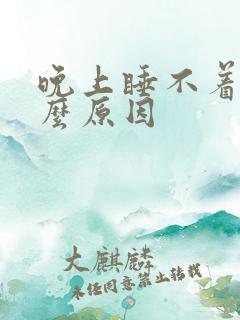 晚上睡不着 什么原因