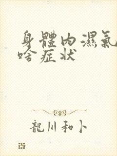 身体内湿气大有啥症状