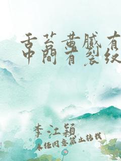 舌苔黄腻有齿痕中间有裂纹