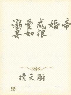 溺爱成婚帝少宠妻如狼