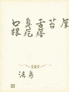 口臭舌苔厚白舌根疙瘩