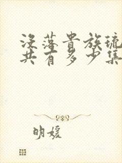 没落贵族琉璃川共有多少集