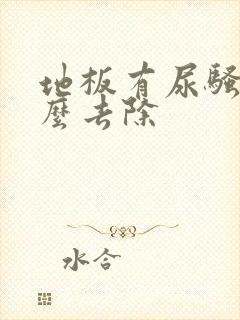 地板有尿骚味怎么去除