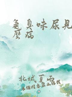 氨臭味尿见于什么病