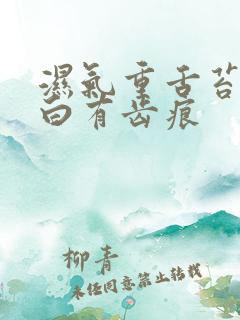 湿气重舌苔肥厚白有齿痕