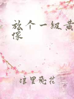 放个一级黄色录像