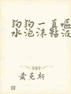 狗狗一直呕吐黄水泡沫粘液怎么办