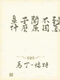 鼻子闻不到气味什么原因怎么治疗