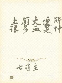 上厕大便所拉出很多血是什么情况女性