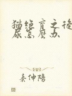 猫绝育之后还乱尿怎么办