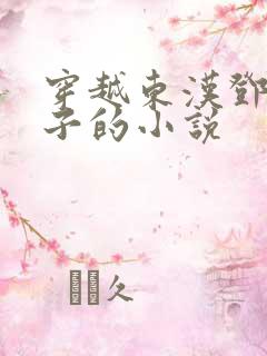 穿越东汉邓绥之子的小说